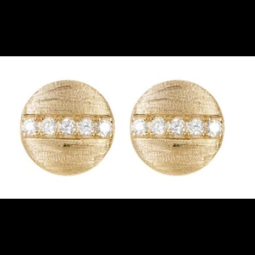 Adornia 14k Gold Plated Swarovski Crystal Earrings
